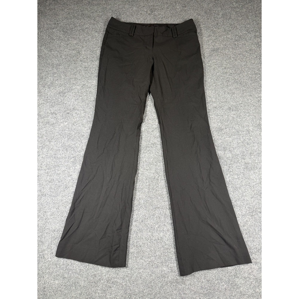 The Limited Collection Flared Leg Dress Pants Womens 6L Black Drew Fit Business